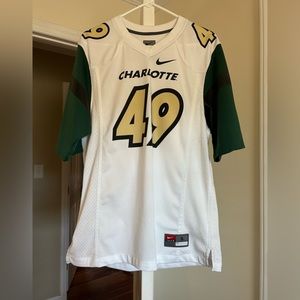 UNC Charlotte Nike Football Jersey
